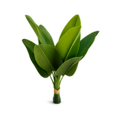 Copac artificial Canna 120cm verde frunze mari realist imagine PNG produs