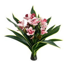 Orhidee artificiala roz 90 cm XC-ORHIDEE-90CM-PINK