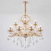 Candelabru clasic auriu cu 12 brate model 2325-8+4/FGD