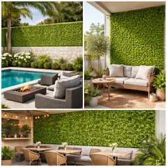 panou perete vegetal artificial verde 40x60cm decor pentru perete vila gradina moderna