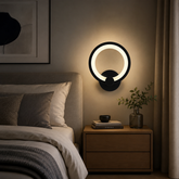 Aplica Led Neagra 11W cu LED integrat negru metal