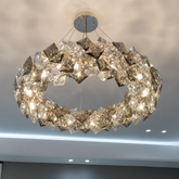 nan cu LED integrat pentru living dormitor hol sufragerie corp de iluminat din cristal cu LED integrat pentru living dormitor hol sufragerie