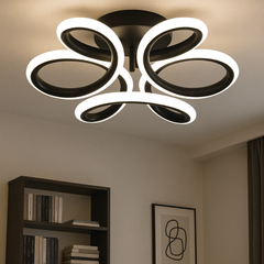 nan cu LED integrat pentru dormitor living hol bucatarie birou plafoniera LED moderna pentru dormitor living hol bucatarie birou design elegant