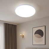 Plafoniera LED rotunda 260mm alb, 24W, lumina rece 6500K, design minimalist pentru baie, bucatarie sau hol