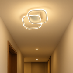 nan cu LED integrat pentru dormitor living hol bucatarie birou plafoniera LED moderna pentru dormitor living hol bucatarie birou design elegant