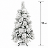 Brad Artificial UPERNAVIK, 180 cm, 550 vârfuri, Suport Metalic, Verde