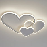 Lustra LED rectangulara alba 86W cu lumina ajustabila 3000K-6500K si telecomanda, ideala pentru dormitoare moderne cu iluminare confortabila si relaxanta