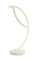 Veioza LED alba forma frunza 40W ofera lumina calda sau rece, ideala pentru dormitoare relaxante cu decor modern si atmosfera confortabila.