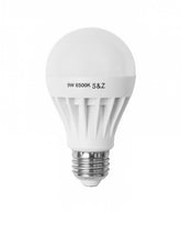 Bec Led Glob Mat-9W E27, Sticla Chihlimbar, Design Retro