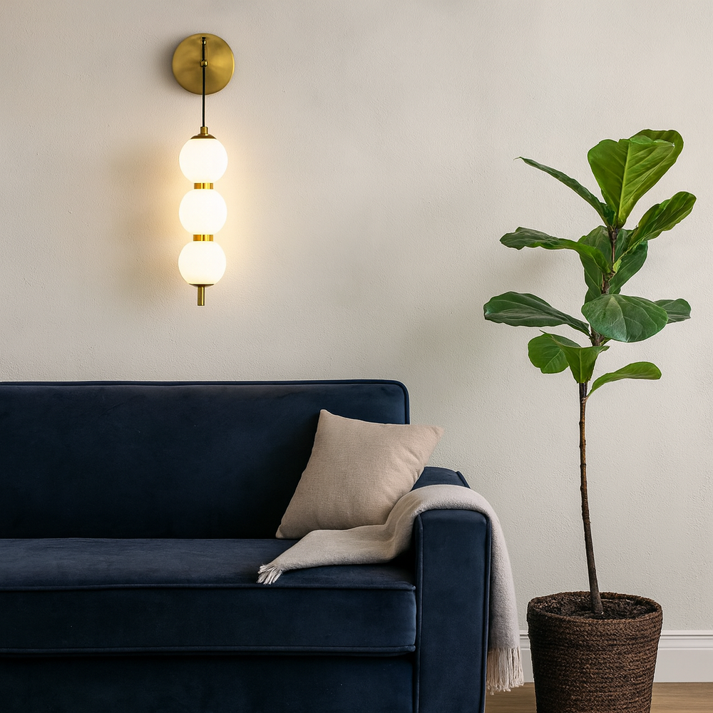 Aplica LED LUBAN Compact Pro 30W moderna, lumina reglabila 3000K-6500K, perfecta pentru living contemporan cu iluminare eleganta.