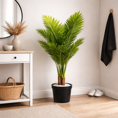 Copac artificial Areca 120cm verde decor intrare hol modern tropical
