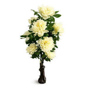 Copac artificial bujor alb 140 cm XC-BJAW-140CM