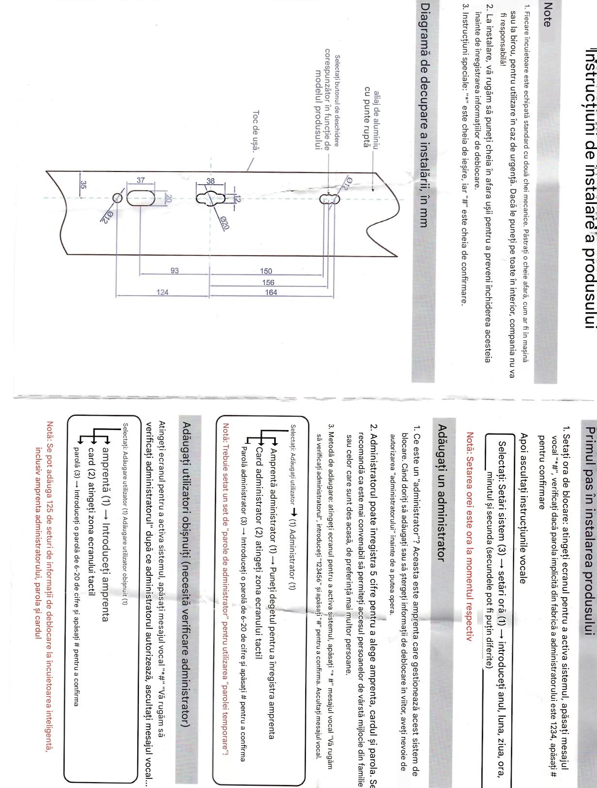 Incuietoare inteligenta cu amprenta cod card cheie IPX65 aplicatia