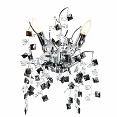 Aplică de perete din cristal 2xE14 – Model 27113/2W