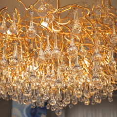 nan cu LED integrat pentru living dormitor hol sufragerie corp de iluminat din cristal cu LED integrat pentru living dormitor hol sufragerie