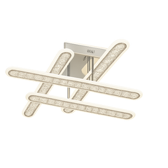 Lustra LED geometrica 200W cu lumina reglabila 3500K-6500K si RGB, potrivita pentru iluminarea moderna si dinamica a unui birou contemporan