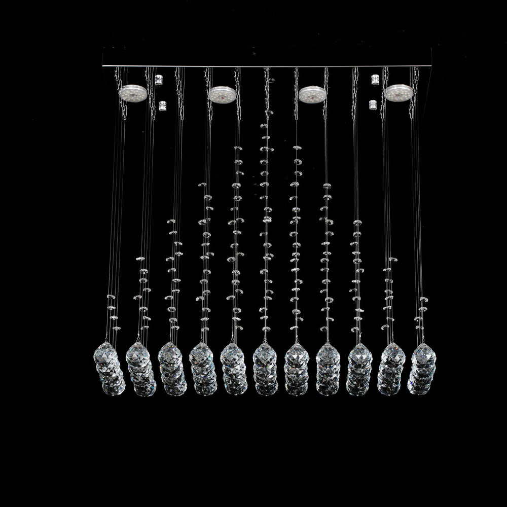 nan cu LED integrat pentru living dormitor hol sufragerie corp de iluminat din cristal cu LED integrat pentru living dormitor hol sufragerie