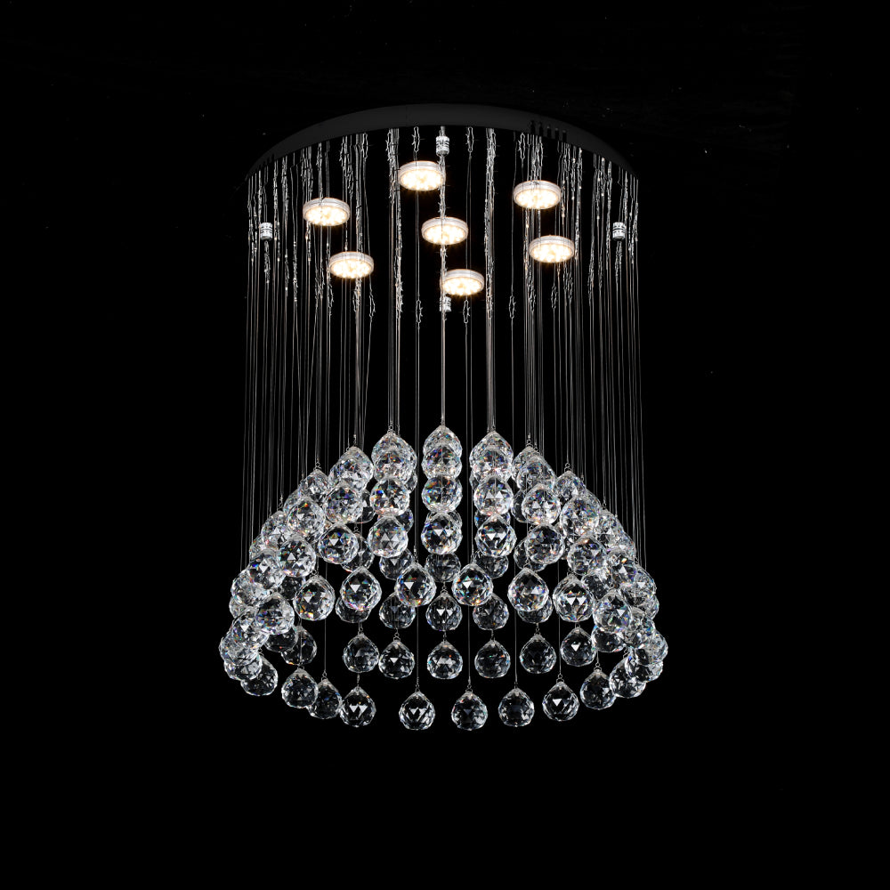 nan cu LED integrat pentru living dormitor hol sufragerie corp de iluminat din cristal cu LED integrat pentru living dormitor hol sufragerie