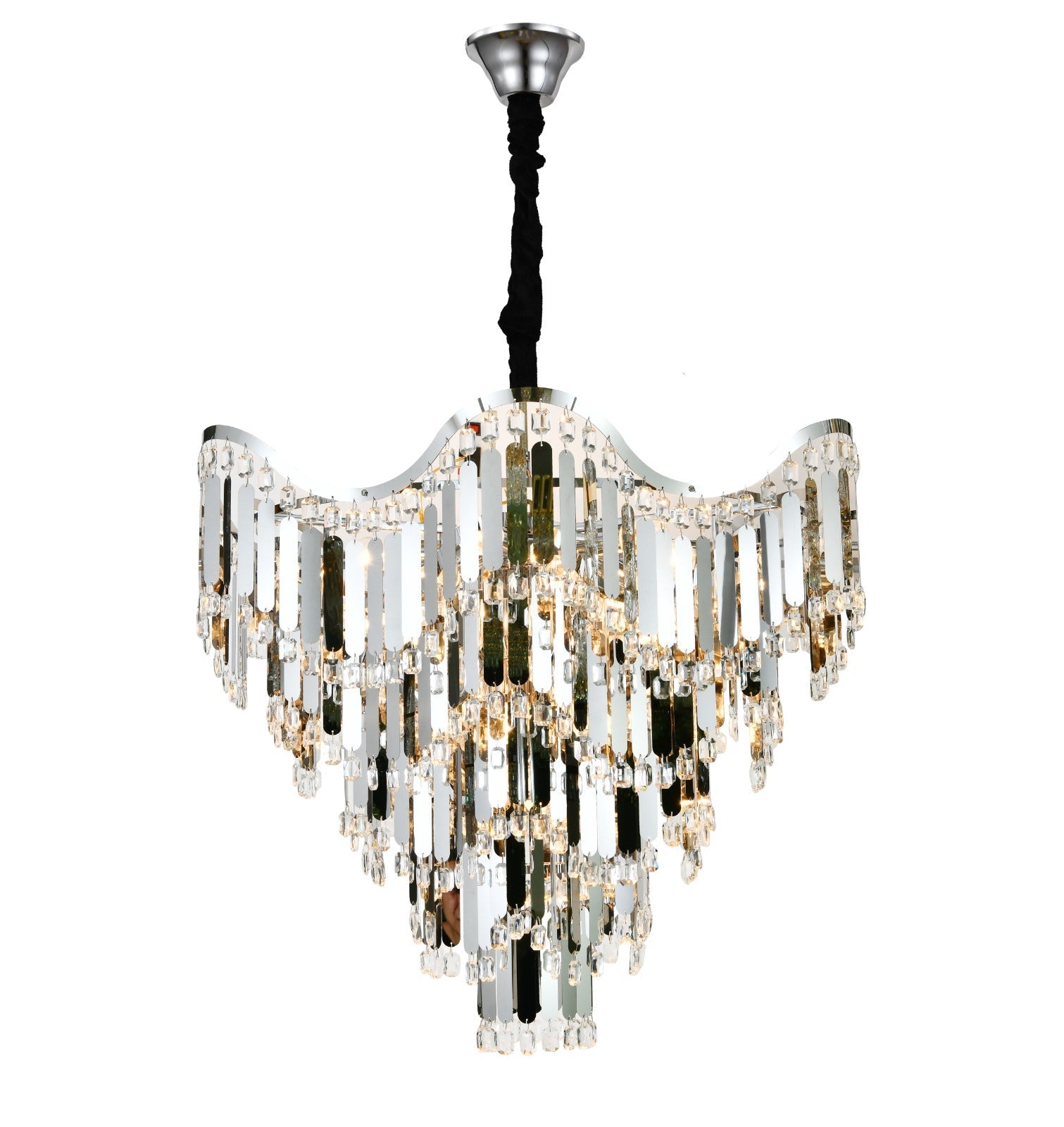 Candelabru modern, Ø780×H656 mm, E27 max 60W×18, 78012-780 CH