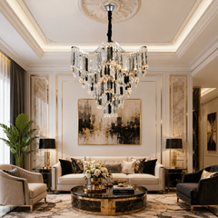 Candelabru lux cristale 78 cm model 78012-780CH