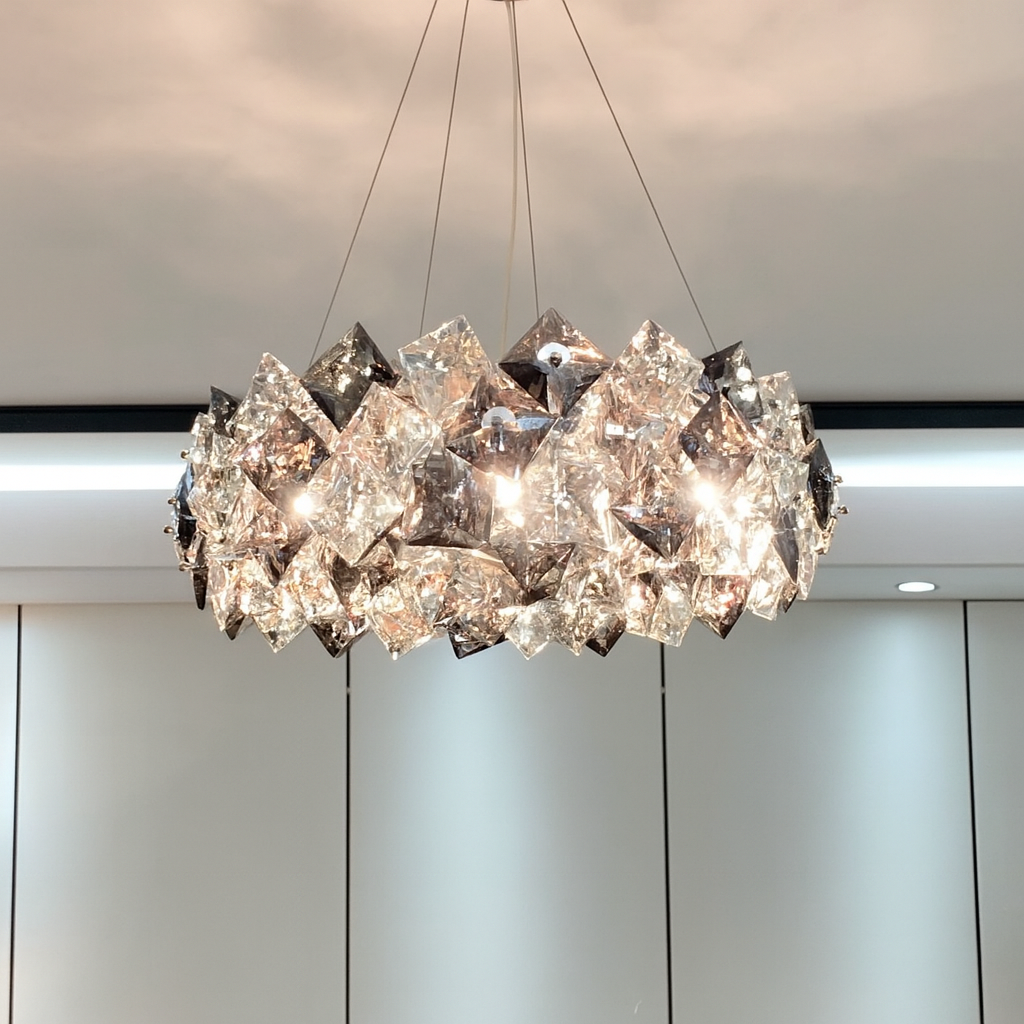 nan cu LED integrat pentru living dormitor hol sufragerie corp de iluminat din cristal cu LED integrat pentru living dormitor hol sufragerie