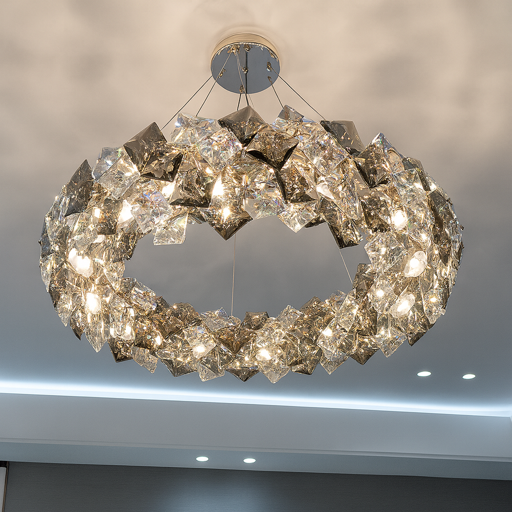 nan cu LED integrat pentru living dormitor hol sufragerie corp de iluminat din cristal cu LED integrat pentru living dormitor hol sufragerie