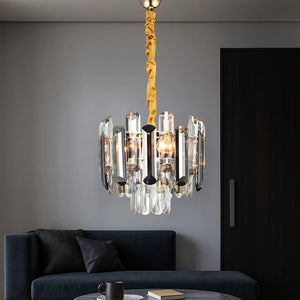 Candelabru cristal rotund elegant 30 cm model 9029/300