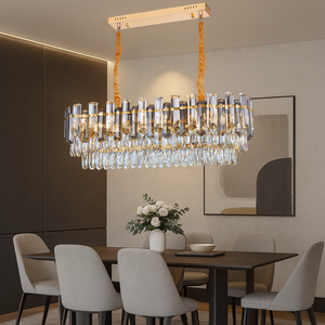 Candelabru cristal oval elegant – model 9029/800x350