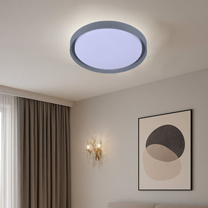 Plafoniera LED rotunda 460mm gri 96W lumina calda si rece ML-005/460GR
