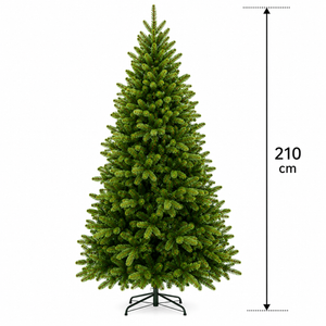 Brad Artificial EIS, 210 cm, 666 vârfuri, Verde