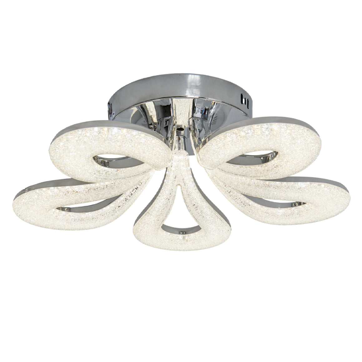 Lustra LED K2516/5 100W moderna cu temperatura reglabila si telecomanda, perfect pentru birou acasa