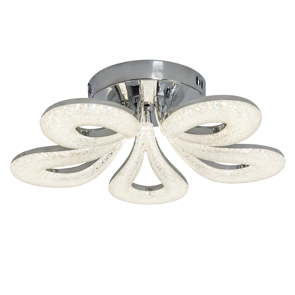 Lustra LED K2516/5 100W moderna cu temperatura reglabila si telecomanda, perfect pentru birou acasa