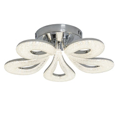 Lustra LED K2516/5 100W moderna cu temperatura reglabila si telecomanda, perfect pentru birou acasa