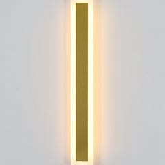 Aplica LED 71103/600PLG aurie, montaj vertical 600mm, lumina calda 3000K, ideala pentru holuri, scari si coridoare inguste.