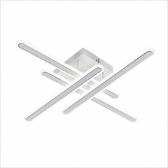 Lustra LED moderna alba 114W Ø450 mm cu telecomanda 73030-4WH