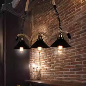 Lustra Rustica, Ø780×H200 60W cu LED integrat metal