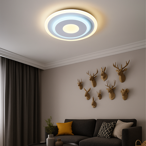 Plafoniera LED Rotunda 46W cu Design Modern si Lumina Ajustabila