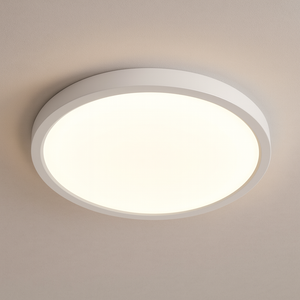 Plafoniera LED Rotunda 30cm Alba cu Design Modern si Lumina Ajustabila