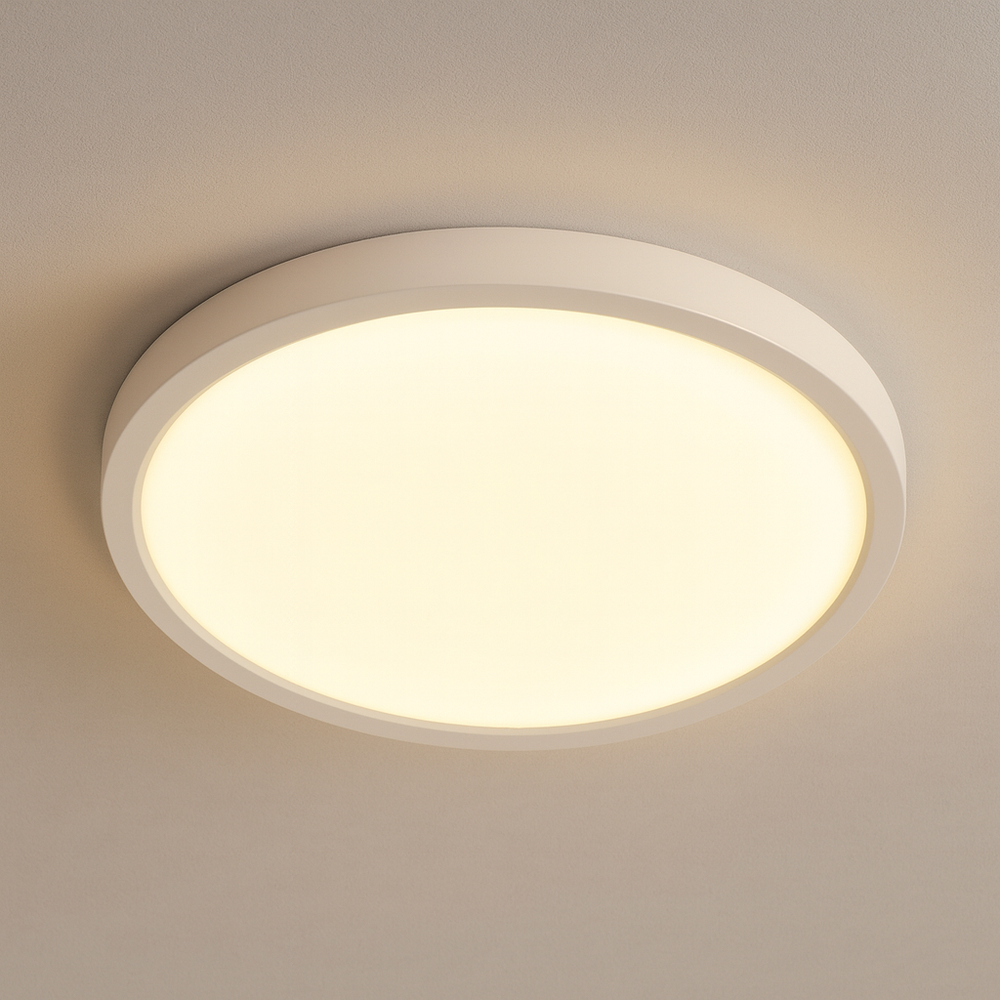 Plafoniera LED rotunda alba 71392/400WH 14.5×2W cu lumina ajustabila, ideala pentru zone de dining moderne si luminoase.