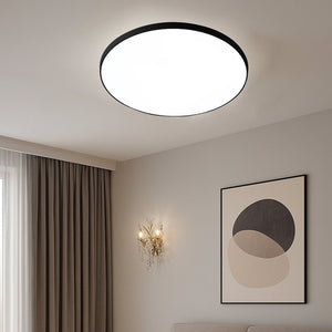 Plafoniera LED rotunda 460mm alb-negru 96W lumina rece ML-002/460WH/BK