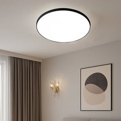 Plafoniera LED rotunda 460mm alb-negru 96W lumina rece ML-002/460WH/BK