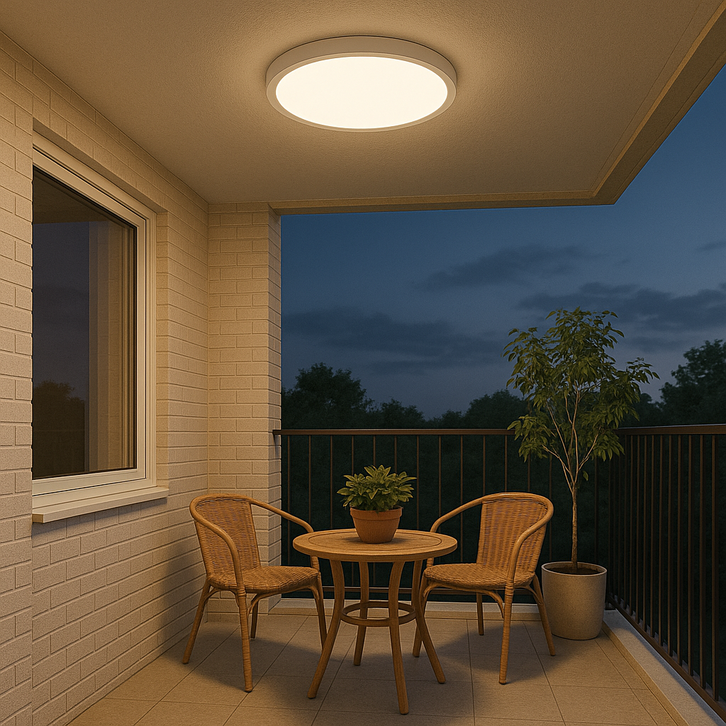 Plafoniera LED rotunda alba 71392WH 14.5×2W cu lumina reglabila 3000–6500K, ideala pentru living modern si minimalist.