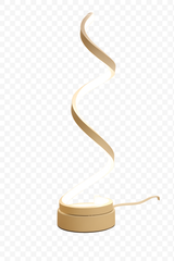 Veioza LED alba spirala 40W creeaza lumina calda sau rece, ideal pentru dormitoare moderne ce necesita atmosfera relaxanta si eleganta.