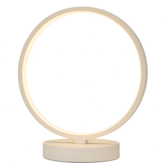 Veioza LED alba circulara 30W cu lumina reglabila in 3 trepte adauga stil modern si lumina uniforma in livingurile minimaliste si elegante.