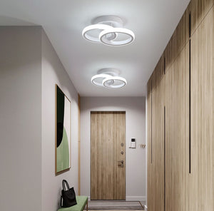 Lustra LED rotunda cu senzor 71393/2WH alba 18W
