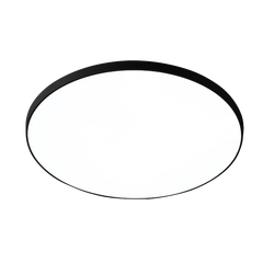 Plafoniera LED rotunda 370mm alb-negru, 45W, lumina rece 6500K, design modern pentru bucatarie, birou sau spatii comerciale
