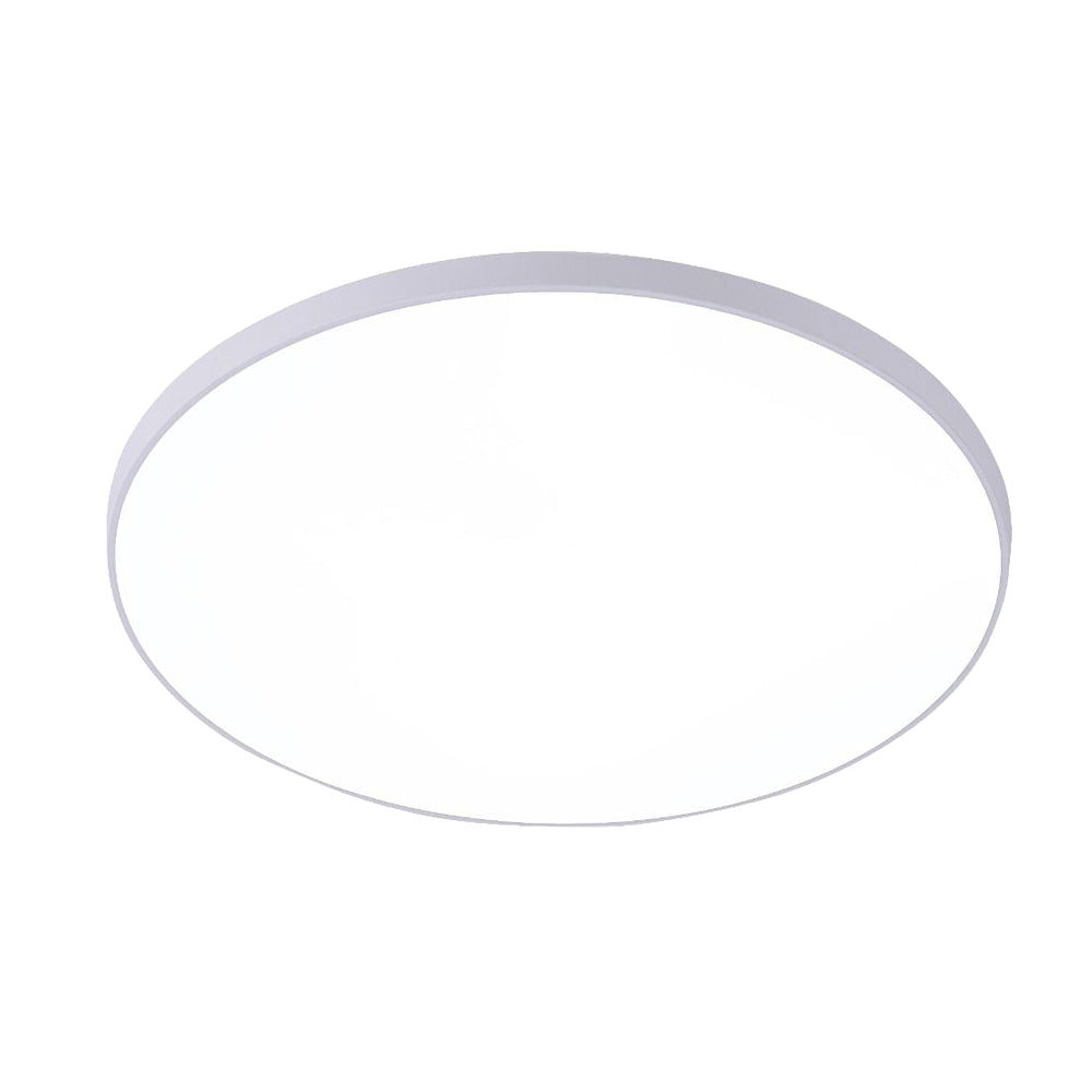 Plafoniera LED rotunda 370mm alb, 45W, lumina rece 6500K, design modern pentru bucatarie, dormitor, birou sau spatii comerciale
