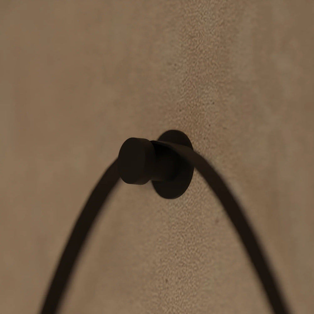 Oglinda LED Rotunda 60x60 cm cu Ceas Digital si Dezaburire | Design Modern cu Curea Decorativa