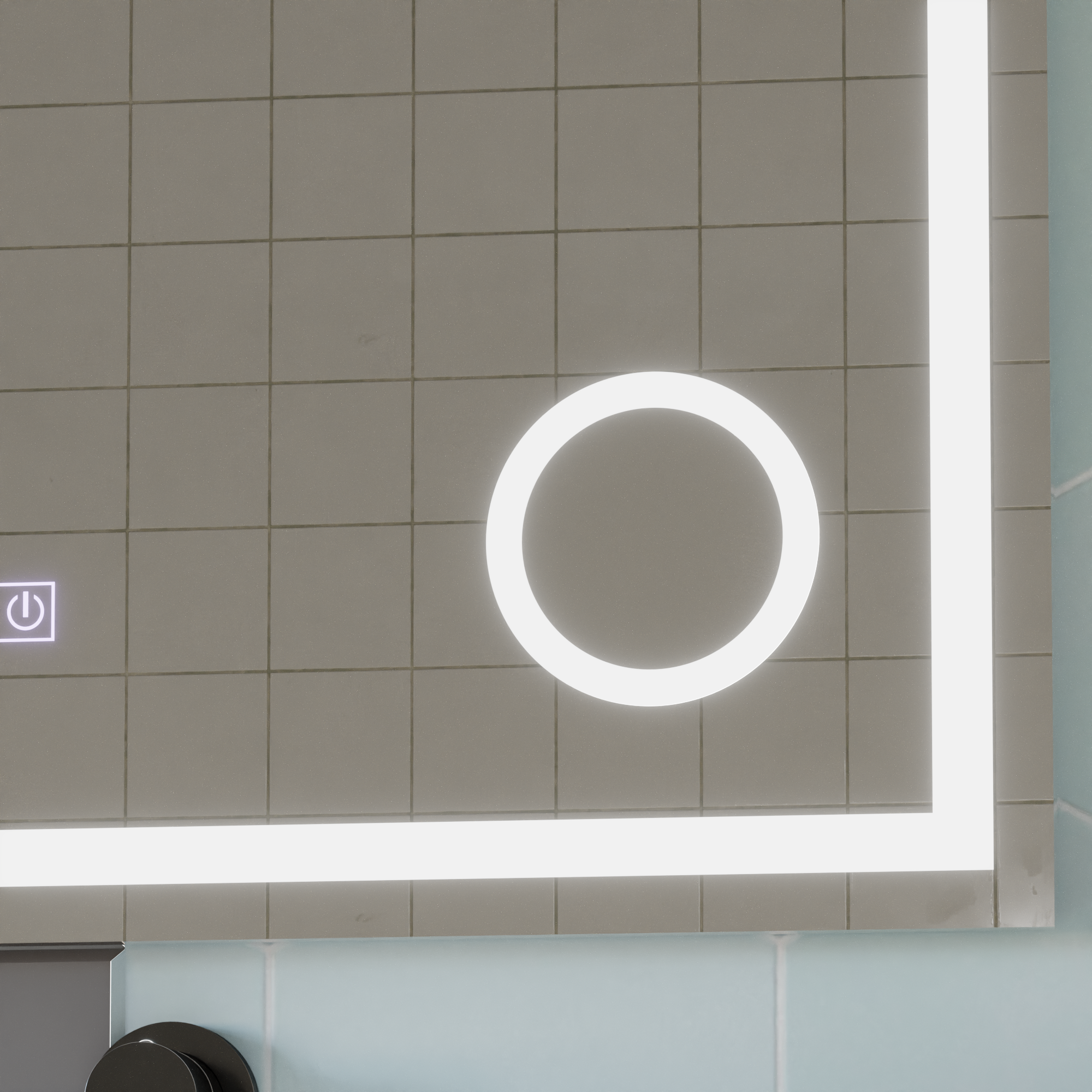 Oglinda smart LED Vision Pro cu LUPA si dezaburire