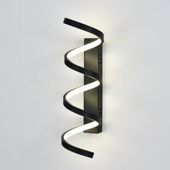 Aplica LED LUBAN Core neagra 48W iluminare decorativa pentru hol si coridor modern